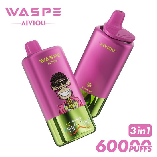 Grape Ice / Strawberry Watermelon / Strawberry Raspberry Candy 60000 Puffs